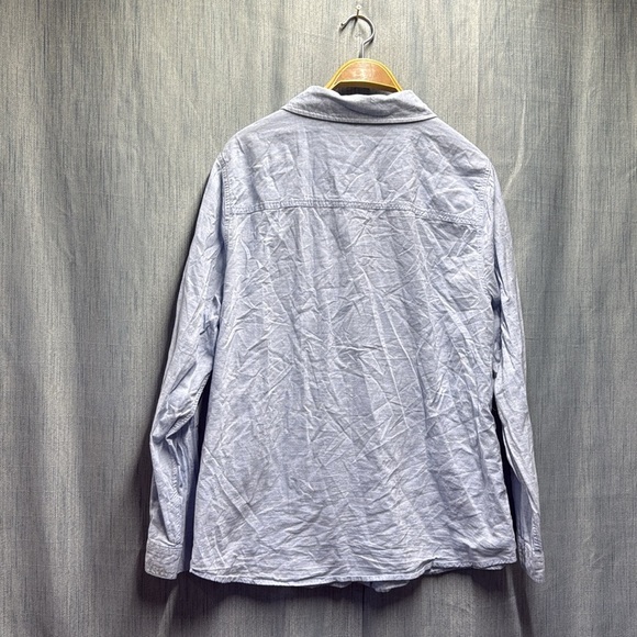 Torrid Soft Blue Casual button up Top size 2XL - Picture 8 of 8